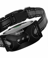 DogRook Rechargeable Black Dog Bark Collar Humane No Shock Barking Colla... - $44.81 CAD