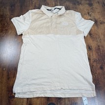 Puma x One8  Mens Tan  Short Sleeve Polo Shirt Size Large - $29.69