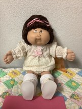 RARE Vintage Cabbage Patch Kid Brown Single Pony Head Mold #14 1986 - £224.11 GBP