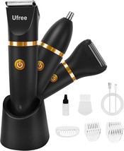 Ufree Body Hair Trimmer For Men, Manscape Ball Pubic Hair Trimmer, 3 In 1, Black - $38.92