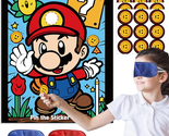 Super Bros Party Games for Kids, Super Bros Birthday Party Supplies, Pin... - £18.47 GBP