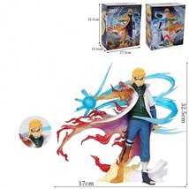 Anime Naruto Figure Namikaze Minato Konoha no Kiiroi Senko Figures Toys - £32.12 GBP