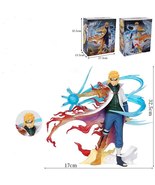 Anime Naruto Figure Namikaze Minato Konoha no Kiiroi Senko Figures Toys - £31.38 GBP