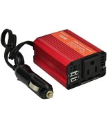 150W Red Power Inverter Car Adapter, Car Inverter Power Outlet Dc 12V, C... - €36,16 EUR