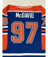 Connor McDavid Signed Edmonton Oilers Hockey Jersey COA - $5,515.69 MXN