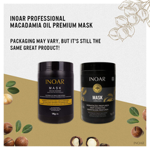 Inoar Macadamia Oil Premium Moisturizing Mask, 32 fl oz image 3