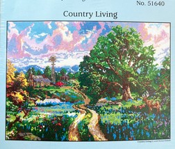 Thomas Kinkade Country Living Candamar Designs Cross Stitch Kit - NEW Se... - £33.58 GBP