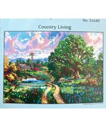 Thomas Kinkade Country Living Candamar Designs Cross Stitch Kit - NEW Se... - £34.08 GBP