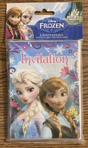 Disney Frozen Birthday Party Invitations With Envelopes 8ct By Unique - £1.87 GBP