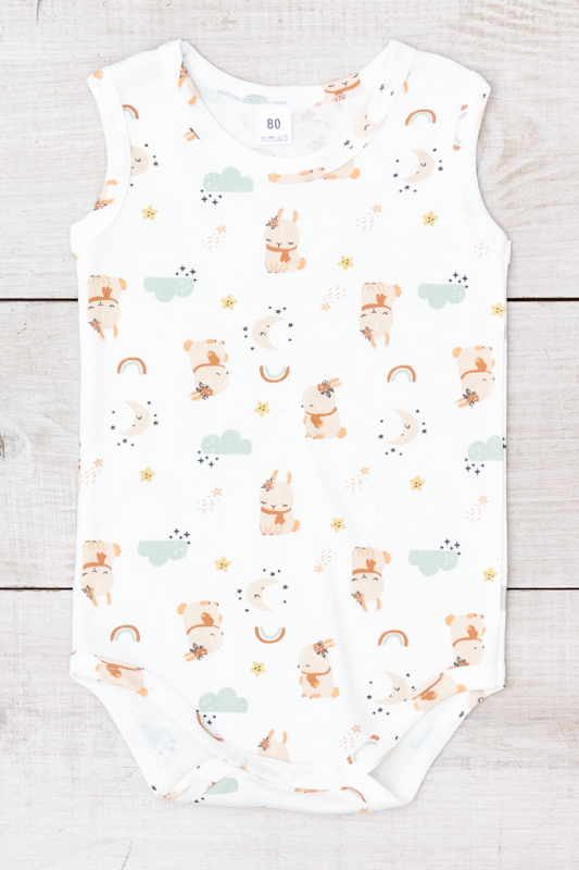 Bodysuit (infant girls), Summer,  Nosi svoe 5067-016-5 (zajchyk-molochnyj) - $15.05+