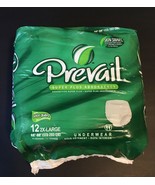 Prevail Pull-up Incontinence Underwear 2XL Comfort Smart 12 Pk Adult Diaper - £21.99 GBP