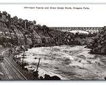 Whirlpool Rapids Great Gorge Route Railway Niagara Falls NY UNP DB Postc... - $3.91