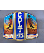 Vintage 1970&#39;S Colt 45 Malt Liquor Dynamite Taste Bar Display Lighted Sign - $2,807.88 MXN