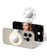 Generic Case for iPhone 17 Air (Color: White) Rechargeable Magnetic Selfie Ring 