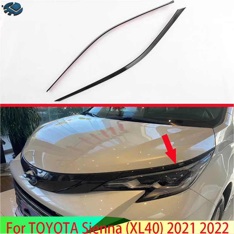 For TOYOTA Sienna (XL40) 2021 2022 Car Accessories Carbon Fiber Style Piano - $58.88