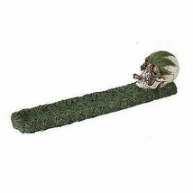 12 Inch Pot Smoking Skeleton Skull Incense Burner - $23.99