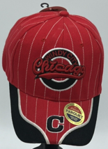 Chicago Windy City Cap Red And Gold Parquet Chicago 3D Embroidered Baseb... - £9.99 GBP