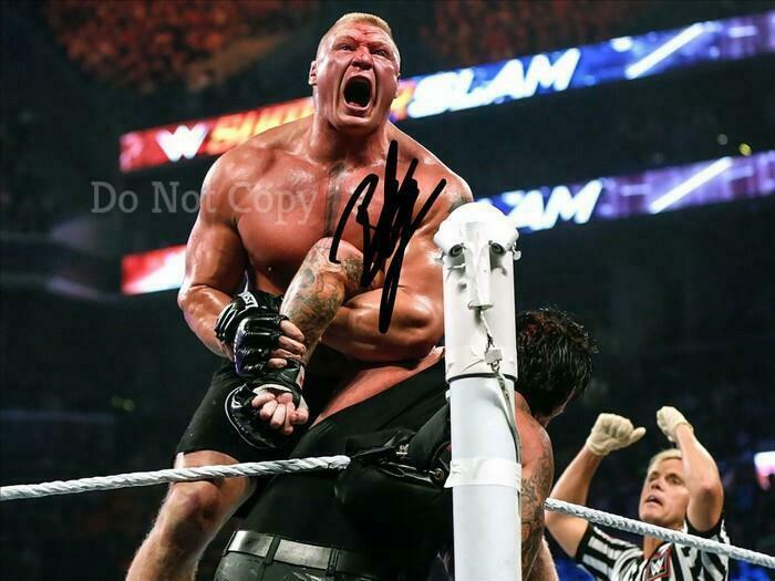 BROCK LESNAR SIGNED PHOTO 8X10 RP AUTO AUTOGRAPHED WWE WWF WRESTLING - $19.99