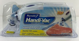 Reynolds Handi-Vac Hand Pump Vacuum Sealer Freezer Storage Bag Starter Kit - £17.11 GBP