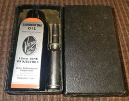 VICTOR 16mm MOVIE PROJECTORS LUBRICATING OIL KIT Vintage - £36.20 GBP