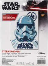 Dimensions Star Wars Counted Cross Stitch Kit 5&quot;X7&quot;-Stormtrooper (14 Count) - $18.29