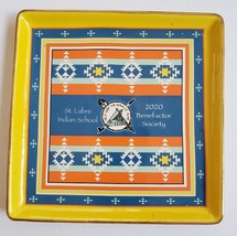 St. Labre Indian School 2020 Benefactor Society Ceramic Square Plate - $8.95