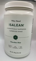 Pack of 2 Isagenix Isalean Shake Canister CHOCOLATE MINT Exp.06/24 FREE ... - $88.55