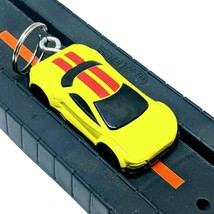 Maisto Adventure Force Yellow European Style Sportscar Diecast Keychain ... - $10.77