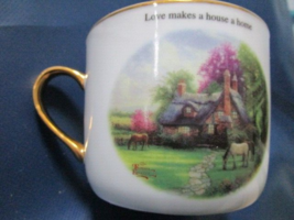 Thomas Kinkade Coffee Cup &quot;A Perfect Summer DAY&quot;[A30A] - £19.23 GBP