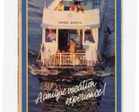 Three Buoys Houseboat Vacations Brochure Shuswap Lake Vancouver BC 1987  - £14.24 GBP