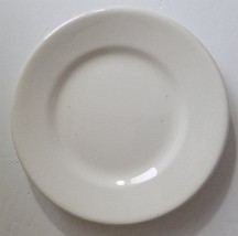 Vintage Hotel W.S. George White Ironstone Bread Plate Crazed - £8.52 GBP