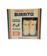 NEW Throw Throw Burrito Dodgeball Card Party Game By Exploding Kittens C... - £7.40 GBP