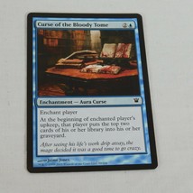 Curse of the Bloody Tome MTG 2011 Blue Enchantment Aura Curse 50/264 Innistrad - £1.19 GBP