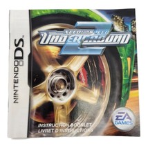 Nintendo DS Need for Speed Underground 2 2005 Video Game Complete CIB an... - $24.95