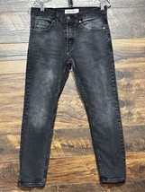 True Craft Jeans Black Size 30x30 (30x28) Mid Rise Medium Wash Slim Stra... - $337.92 MXN