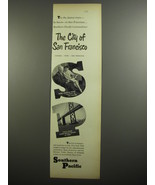 1954 Southern Pacific Railroad Ad - Try the fastest train - by hours  - £14.55 GBP