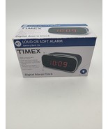 Timex T121  Digital Alarm Clock Loud Or Soft Alarm New Open Box Tested W... - $15.00