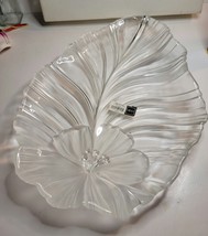 Mikasa Hibiscus Frost Platter 17.5" Made In Germany - £46.99 GBP