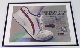 1985 Reebok Act 600 12x18 Framed ORIGINAL Vintage Advertisement  - $59.39