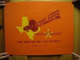 Between The Buried Et Me Affiche Concert Sxsw Vitrine 2008 - $1,689.20 MXN
