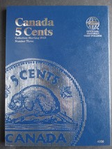 Whitman Canada 5 Cents Coin Folder Starting 2013 Number 3 Album Book 4006 - £7.01 GBP