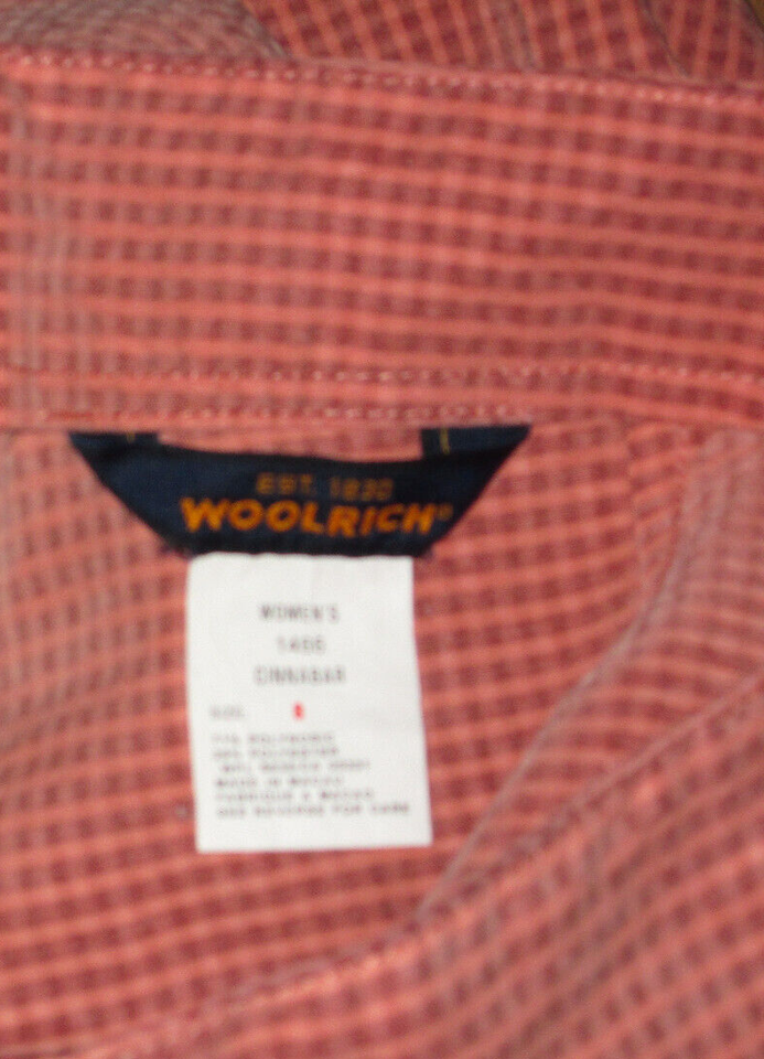 EXCELLENT WOMENS WOOLRICH CINNABAR GINGHAM CHECK CAPRI PANT  SIZE 8 Item image 3