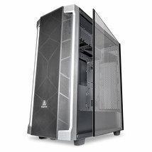 Segotep T1 E-ATX Full-Tower PC Gaming Case Tempered Glass 360mm Cooler R... - £198.16 GBP