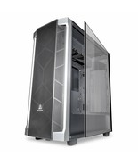 Segotep T1 E-ATX Full-Tower PC Gaming Case Tempered Glass 360mm Cooler R... - £188.20 GBP