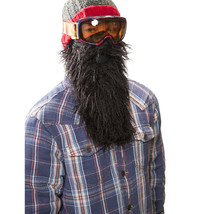 Beardski Pirate Black Insulated Thermal Ski Warm Winter Beard Face Mask NEW + - $32.95