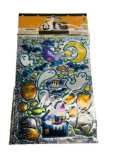 Halloween Themed 20 Piece Metallic Puffy Stickers Dimensional 3D - £5.21 GBP