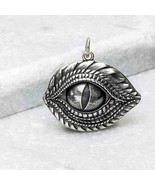 Sterling Silver Dragon Eye Pendant 24x24mm - €36,39 EUR