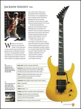 Jeff Beck Jackson Soloist guitar + Kramer 650G guitar history article wi... - £3.32 GBP