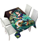 Fantasy Art Water Lily River Koi and Mermaid Tablecloth - $37.90+