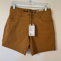 prAna Halle Short II Earthbound Brown Women’s Size 6 Hiking Outdoor Acti... - $32.71